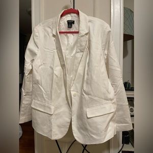 White Liz Claiborne Blazer